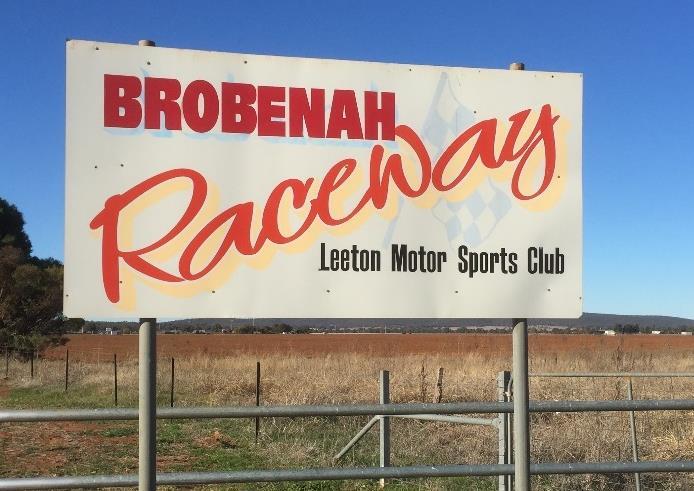 BROBENAH RACEWAY LEETON Track Address: Phone: Brobenah Hall Rd, Leeton NSW