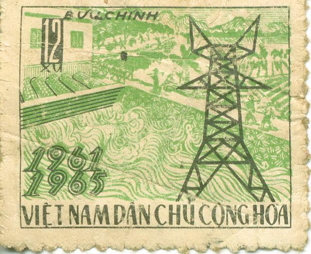 North Vietnamese Stamp From