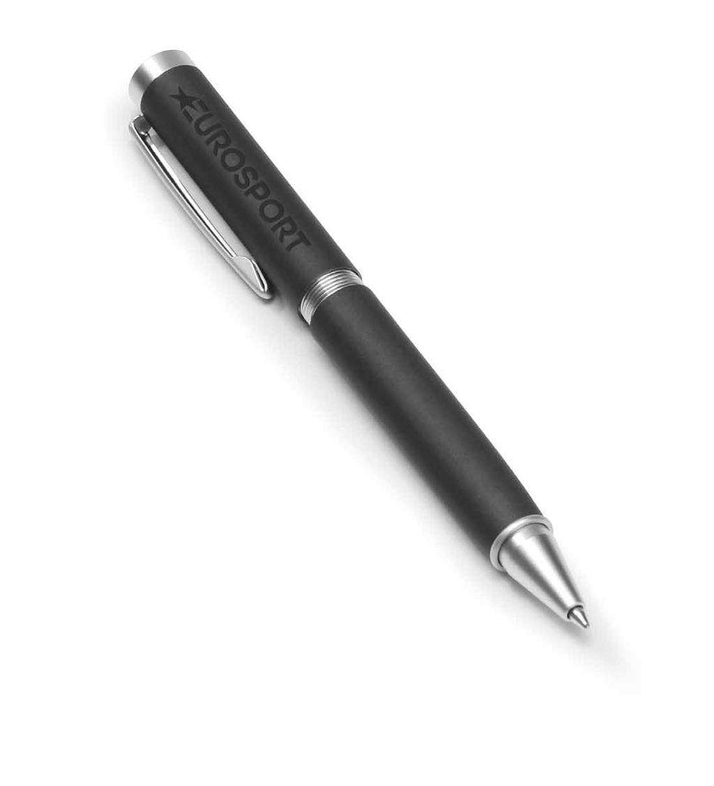 18.6 BUSINESS GIFTS (v) Pen 104 BRANDING: Wordmark POSITIONING: The Logotype is centered within the upper area of the pen barrel observing the