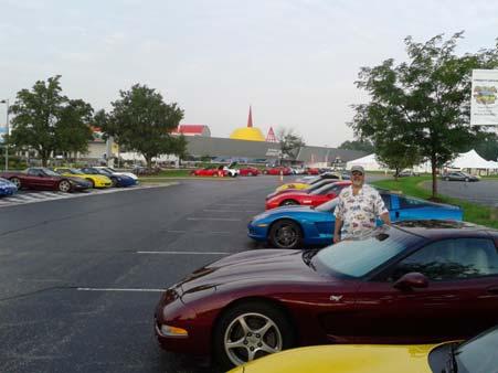 They had spent four days caravanning with about 400 Corvettes to attend the museum event.
