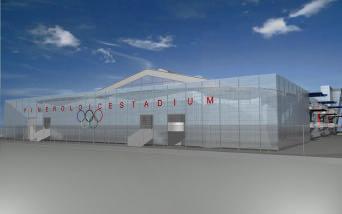 Pinerolo Palaghiaccio - Curling Refurbishment of the existing Ice Stadium Total Capacity: 3.