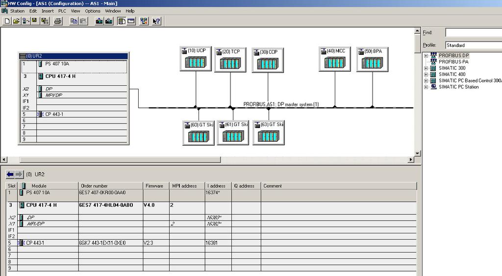 3.3 PCS 7 Software PCS 7 (Process Control System) is a software suite used for creating the control program, configuring the hardware of the system and creating the user interface (see chapter 6.