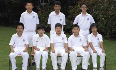 Huang, S.Wong. 14C Cricket Back Row: Y.Man, B.Kwong, D.Duong, S.Pham.