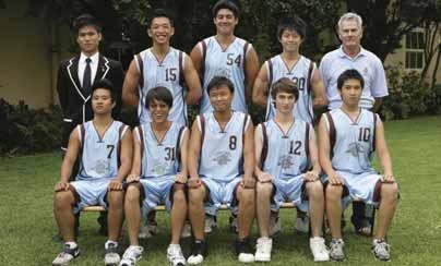 Basketball Sixth Grade Basketball Back Row: B.Chen (Coach), D.Tran, J.Hajj, B.Ly, Mr W.