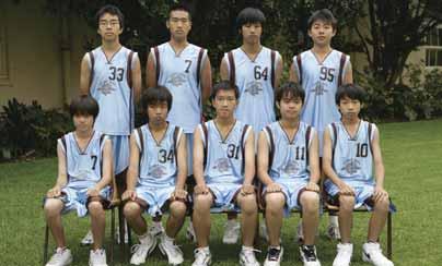 Basketball 16F Basketball Back Row: P.Wu, F.Li, A.Lau, W.Zhou.