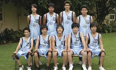 Basketball 15B Basketball Back Row: M.Chang, K.Ho, J.Cao, J.