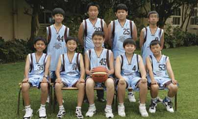 14D Basketball Back Row: L.Chen, R.Chin, S.Cheng, M.Fung, R.Li.
