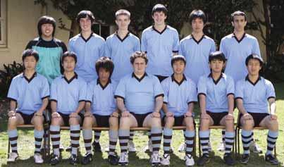 Taylor (Coach), M.Phillis, P.Nguyen, A.Wu. Seventh Grade Football Back Row: M.So, J.Saito-Patch, I.