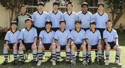 Football Ninth Grade Football Back Row: V.Le, V.Zheng, A.Ho, D.Wang, S.Bhuiyan, M.Wei. Front Row: F.Lin, J.