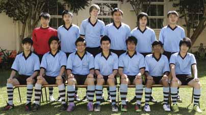Lam, N.Ooi. 16D Football Back Row: A.Fu (Coach), R.Lee, B.McGlenchy, W.Ho, L.Nguyen, W.Zhou.