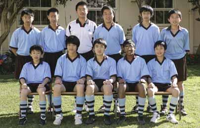 Football 14B Football Back Row: A.Kuang, R.Cheng, N.Kong, J.Zhao, C.Chan, W.Zhuang. Front Row: A.