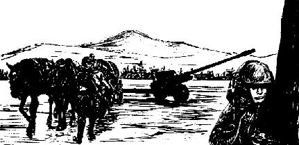 Illustration 17: Soviet Rapira-3 being towed.