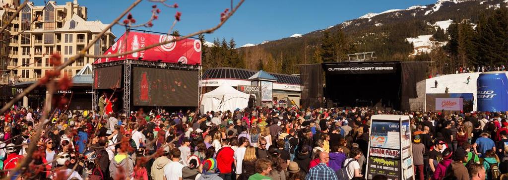 Join us at TELUS! So Just what is there to do at Whistler during the Telus World Ski and Snowboard festival? Well..I have some suggestions for you.