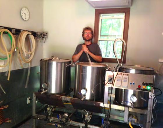 They first brewed Dubbel Ringer Ale, Farm House Ale and Fire Pit Golden Ale.