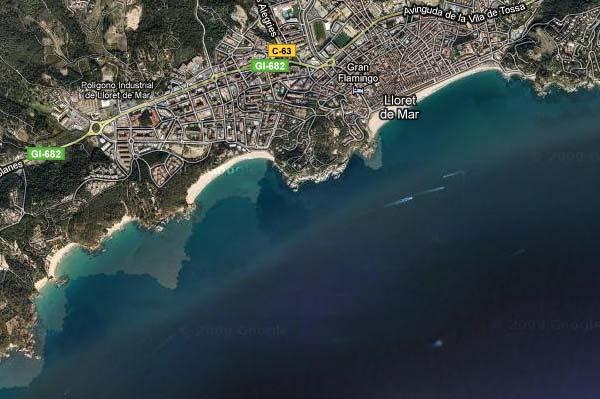 3.2.5 Lloret de Mar Santa Cristina Situation of El Lloret de Mar.