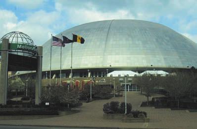 MELLON ARENA Since their inception in 1967, the Penguins have played their home games in a building nicknamed The Igloo originally known as the Civic Arena and now renamed Mellon Arena because of a