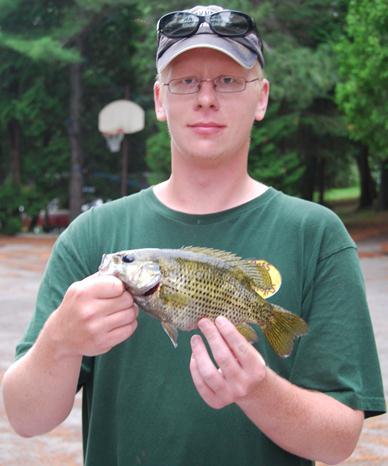 2014 Lake Opeongo Creel Update Harkness Lab Did we get Eve? The photo accompanying this summary is a female rock bass caught on July 8, 2013 from Lake Opeongo.
