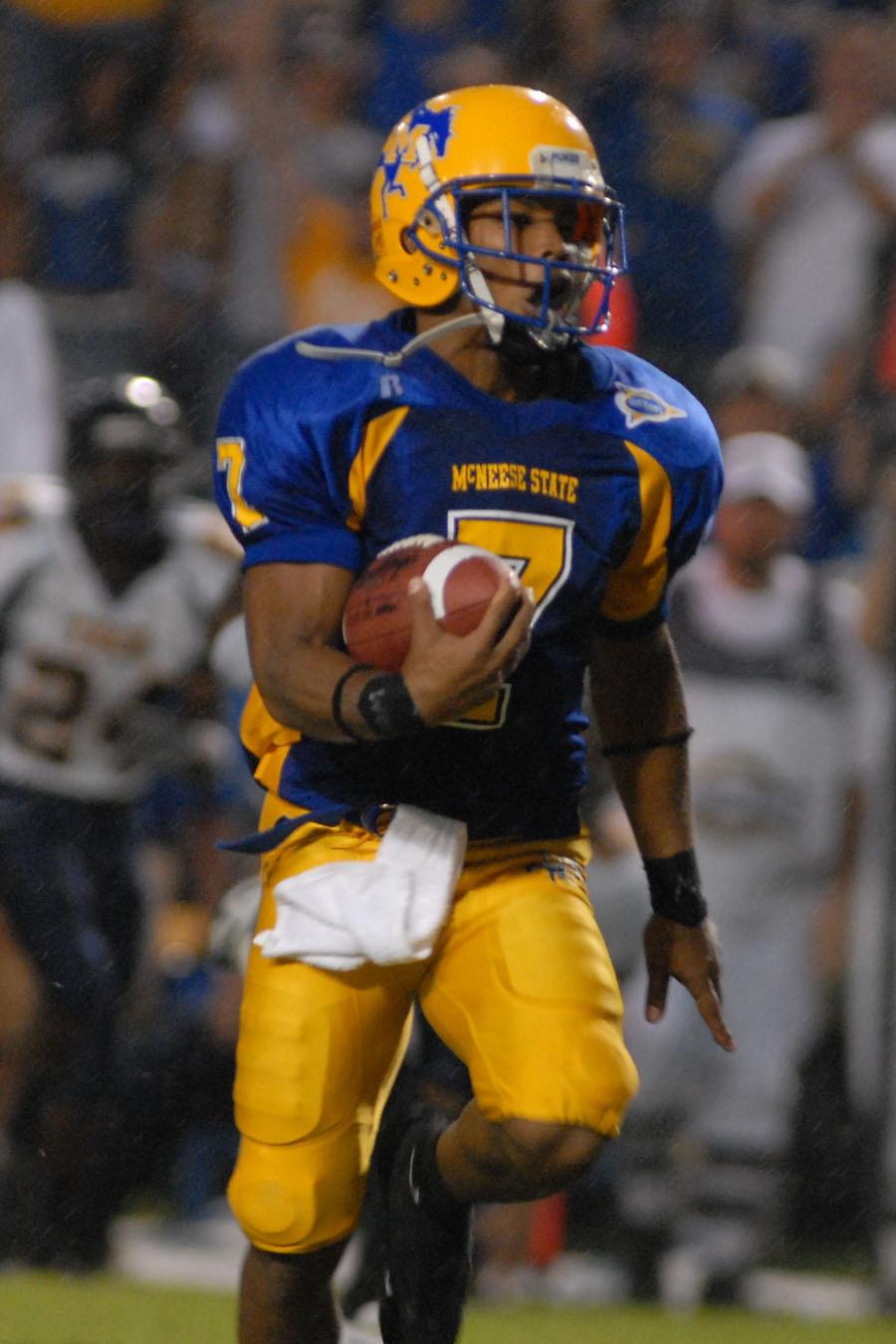 Steven Whitehead 2006 Southland Conference Player of the Year McNeese State University - Southland Conference Player of the Year for 2006 - all-southand Conference and all-louisiasna - first team