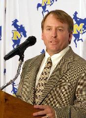 Head Coach MATT VIATOR Matt Viator led the Cowboys to a Southland Conference football championship and into the NCAA Division I championship in his first season as the McNeese State head coach.