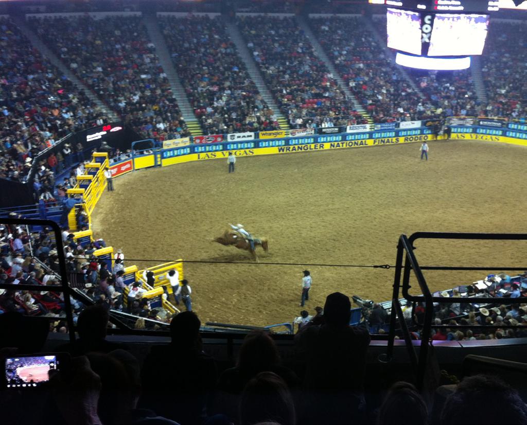 After that, it was time to ride! The fourth performance of the 2013 WNFR didn t disappoint. The rodeo ended at 9:00 p.m., but the night was not over yet.