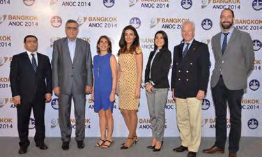 During the gala lunch Minister Rahimov informed the guests about the inaugural European Games and about the work that the country has been doing with little more than two years to prepare for the