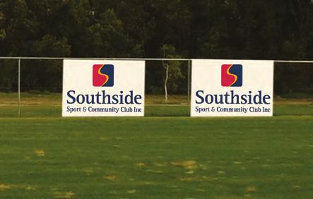 Silver Sponsorship Package Prominent signage on the main playing field TWO signs @ 3m x 1.