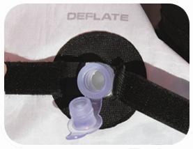 EASY PULL VELCRO VALVE TABS: Redesigned extended Velcro tabs with increased closure surface secure the valve
