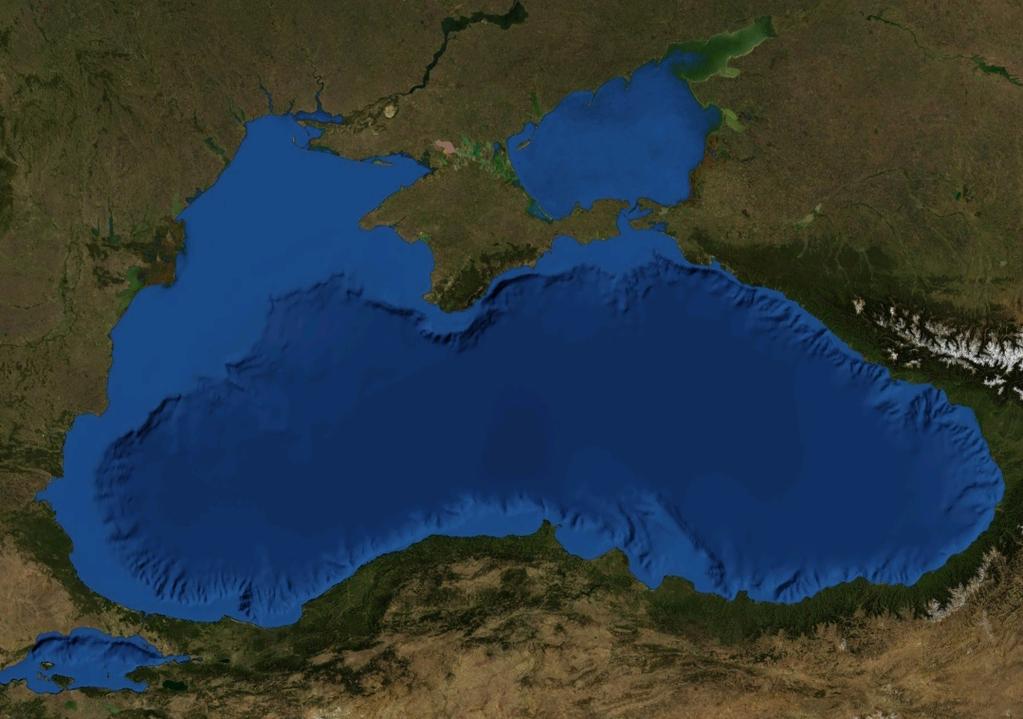 Policy Department B: Structural and Cohesion Policies Map 2: The Black Sea: seafloor bathymetry Dnieper Don Danube Bosporus Source: NASA World Wind The Black Sea has an area of ca.