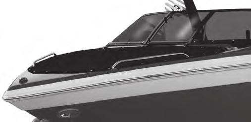 This condition may happen very quickly, depending on the size of the battery! The optional tonneau cover is designed to snap over the bow of the boat.