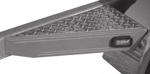 Optional Aluminum Step Plate Optional Aluminum Wheels The
