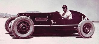 In the 1930s he was making his 34 Ford convertible faster and was a member of one of the first car clubs in the Los Angeles basin.