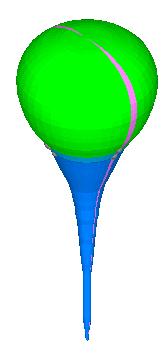 Figure 4. Comparison of Radiative loads on Raven 29.47 MCF balloon. properties, suggested by the SINBAD User Manual. The albedo for the comparisons is 0.3. 2. SSM Balloon Shape Modeling With SSM, the shape of the balloon is defined by two parameters Σ d and b/b f.