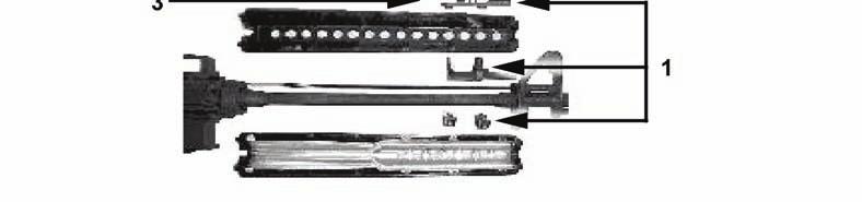 Weapon Characteristics, Accessories, and Ammunition MOUNTING ON THE M16A1/A2/A3 RIFLE OR M4 CARBINE 2-41.