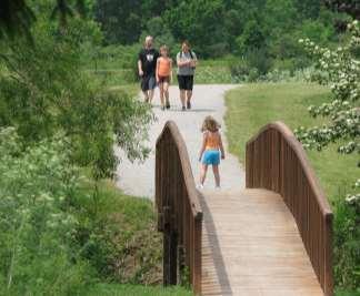 trails 14 parks including 25 miles of the Ohio & Erie Canal Towpath Trail