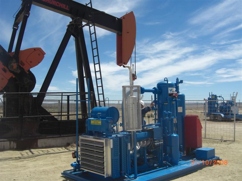 Additional Applications for GasJack Compressor Pumping Oil Wells Annular Gas Compress