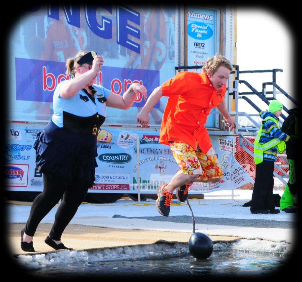 Polar Fest Plunge Dates & Times to Remember January 7, 2016 20th Annual Polar Fest Plunge materials available at bgcdl.