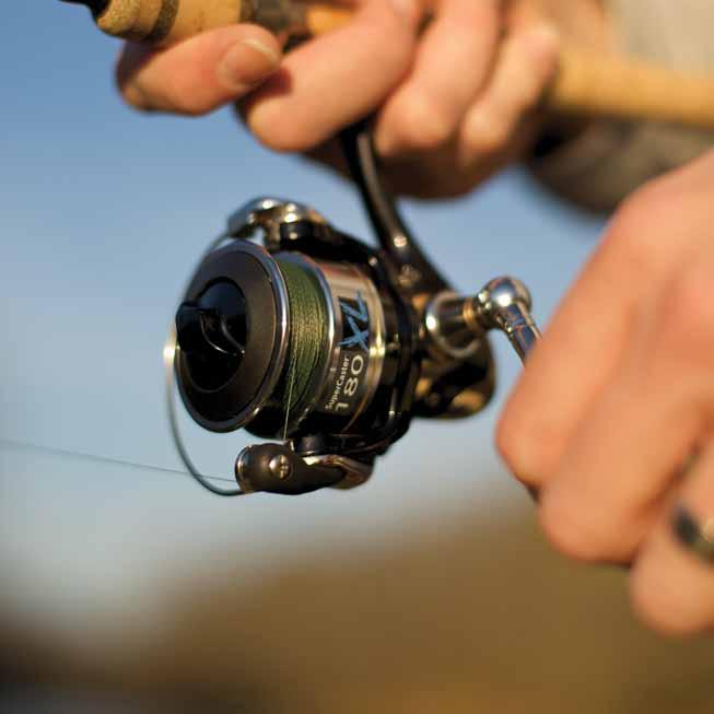 SuperCaster XL ONCE YOU FISH W-I-D-E YOU LL NEVER GO BACK! Fish all day without fatigue with a lightweight SuperCaster XL.