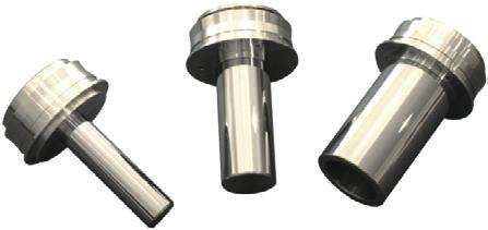 The radial clearance between piston and cylinder can be controlled very closely and varied from about 0.2... 1 micron (8.
