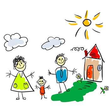 My Family Draw or cut a picture of you and your family.