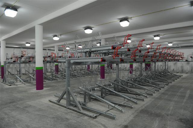 Infrastructure stationary bicycle: bicycle parking Town centre: