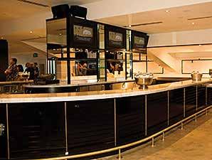 Horseshoe Bar and new concessions areas sure to meet every guest s needs.