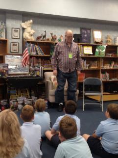 Profiles in Courage The Veterans Day Program on Tuesday afternoon, November 7, was one of the best events ever enjoyed in our library at Saint James Catholic Elementary School.
