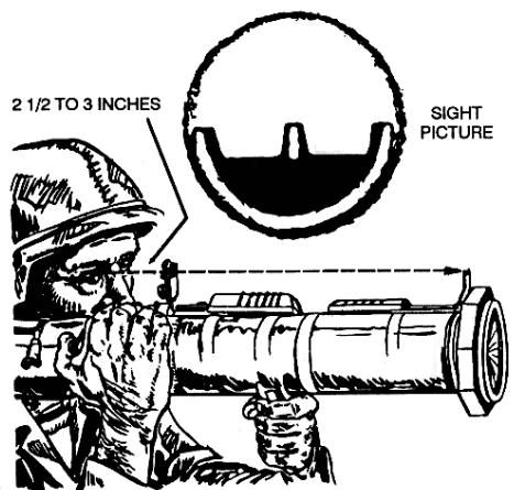 Sight Alignment Sight picture. Position the front sight on the target as described below.