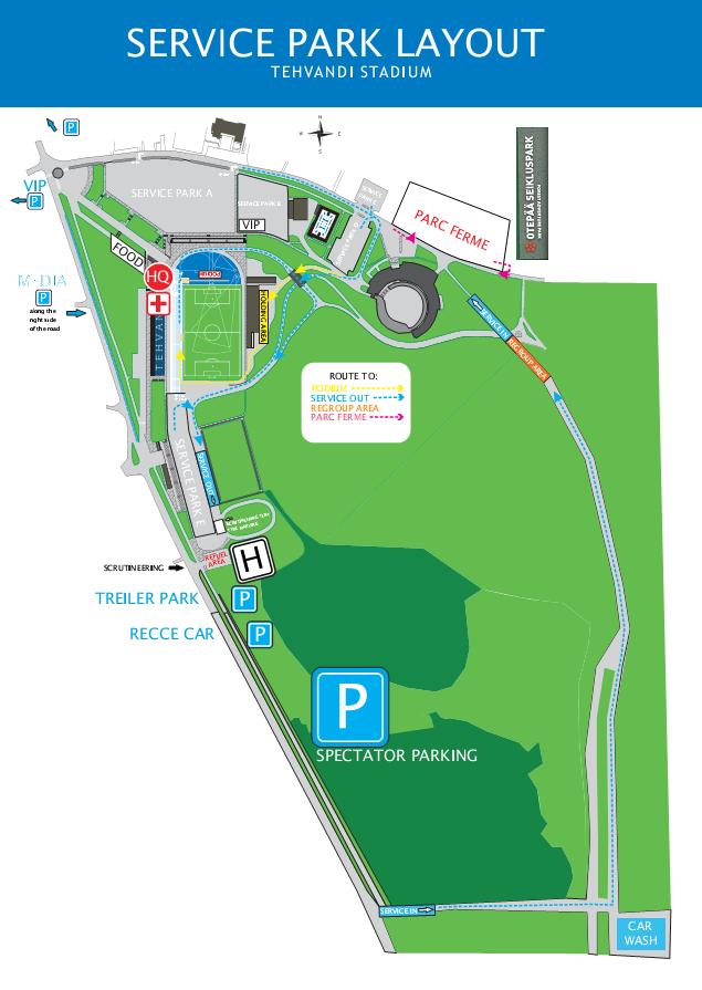 1.3. Otepää Sporting Centre map (Service Area, Start and Finish area) /