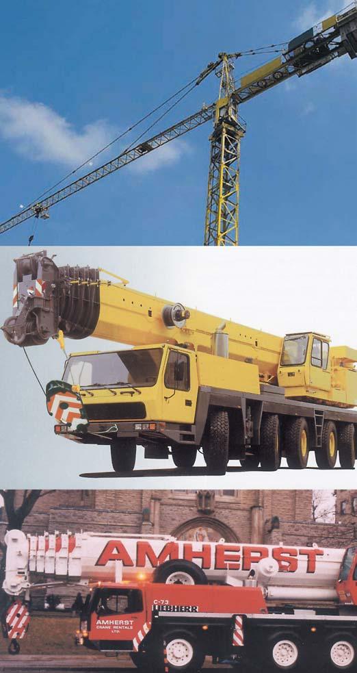 This rope is suited to be used on tower cranes as well as european made mobile crane models.