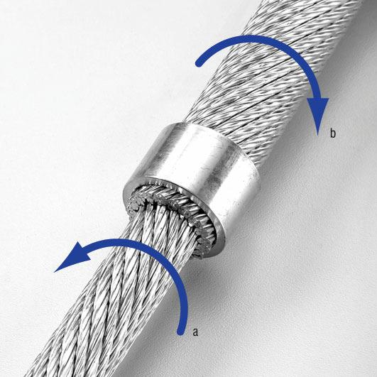 Rotation Resistant Ropes Also named as non-rotating ropes Definition - The direction of lay of the outer strands