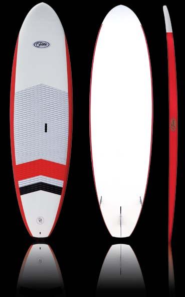 10 school Program The 10 x 32 is for riders over 80kg looking for an easy and fun board, ideal for the first surfs or for cruising.