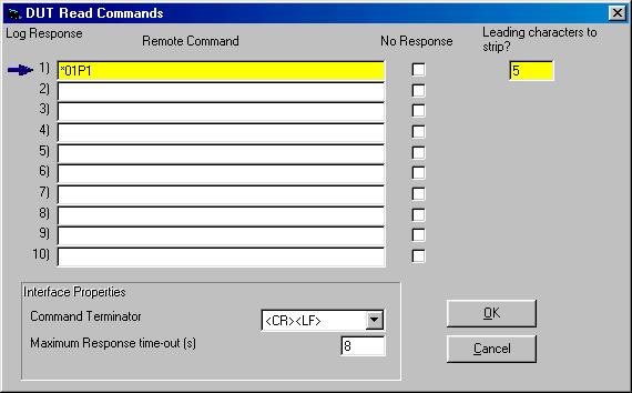 6. FPG TOOLS Figure 55. <Read Commands Editor> Panel 6.8.2.6.6 RS232 Interface RS232 is one of the most widely used interface standards.