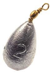 BASS CASTING - SWIVEL BELL SINKER Battle with the Bass, not your line! or Bell sinkers feature a molded-in swivel, so you don t become the frustrated twisted fisherman.