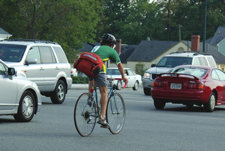 SHARING THE ROAD IN VIRGINIA LAWS AND SAFETY TIPS FOR BICYCLISTS, PEDESTRIANS, AND MOTORISTS Technical Advisory Committee Gregory Billing, Washington Area Bicycling Association John Bolecek, Virginia